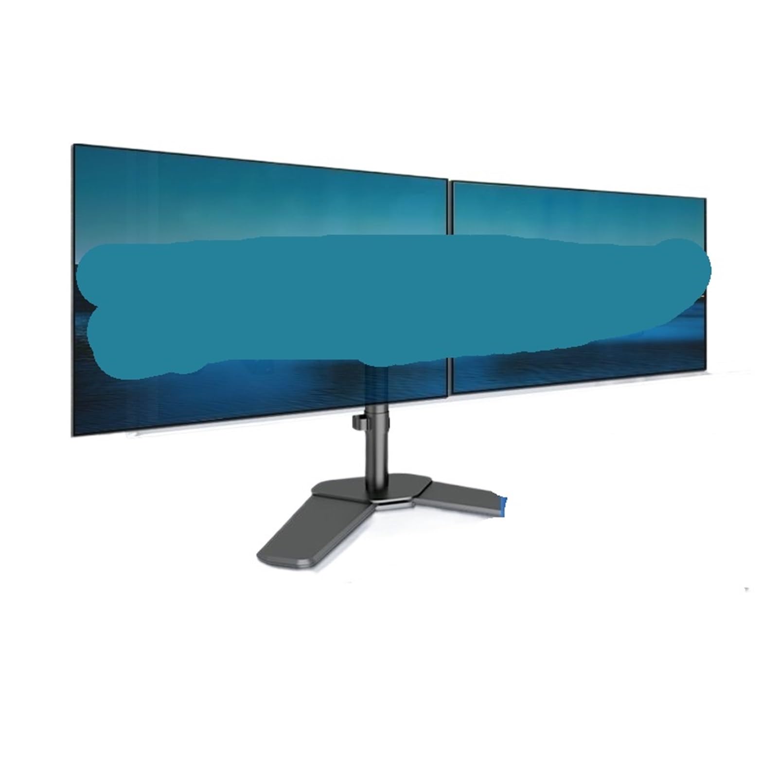 Ikpgbzxm 13-27Inch Rotatable And Height-Adjustable Monitor Stand, No Drilling Required(13-27Inch)