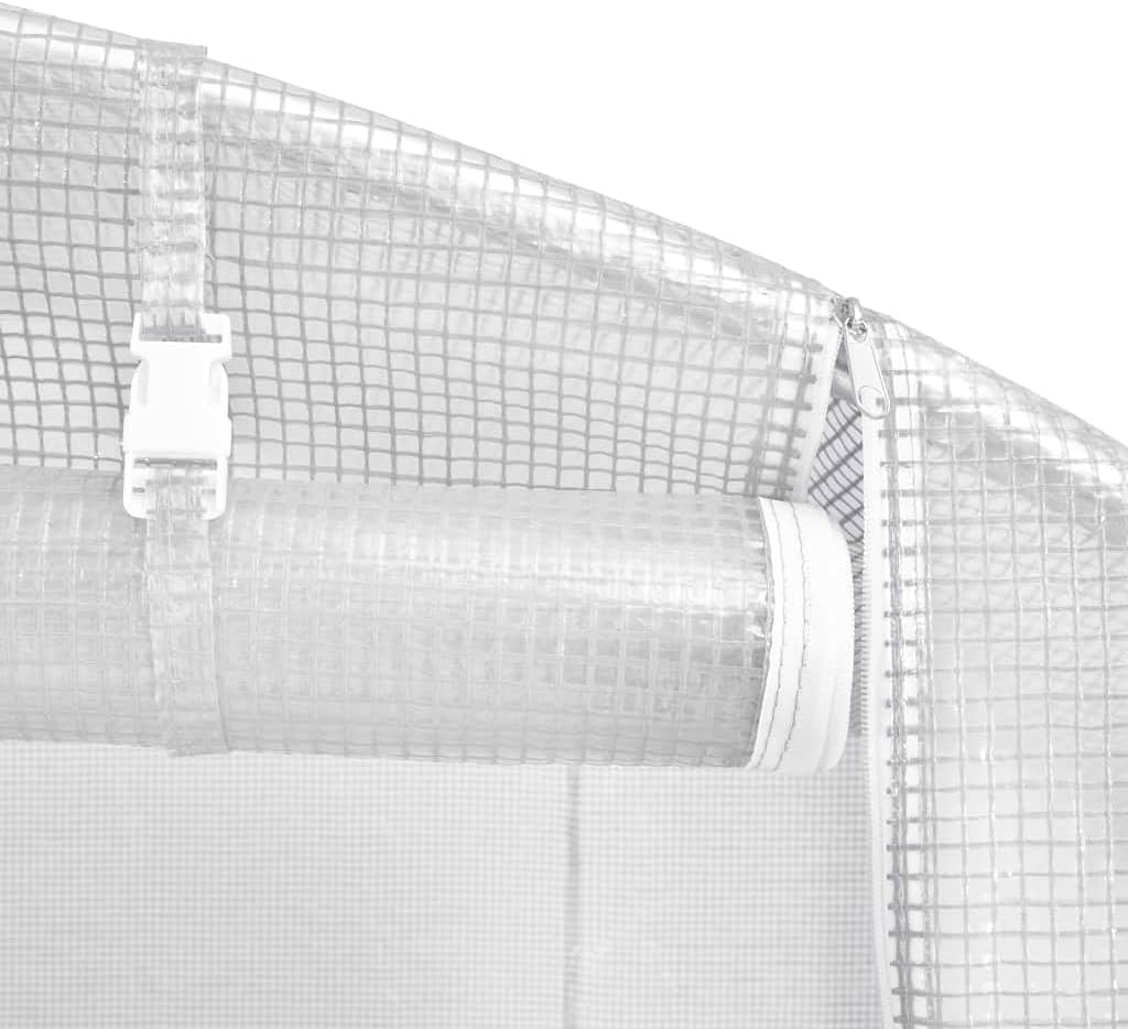 Greenhouse 193.8 ft² 236.2"x118.1"x78.7",Convenient Assembly:Designed for convenient and hasslefree setup, with the option of adding a foundation for added sturdiness. Farm & Ranch Structures & Hardwa