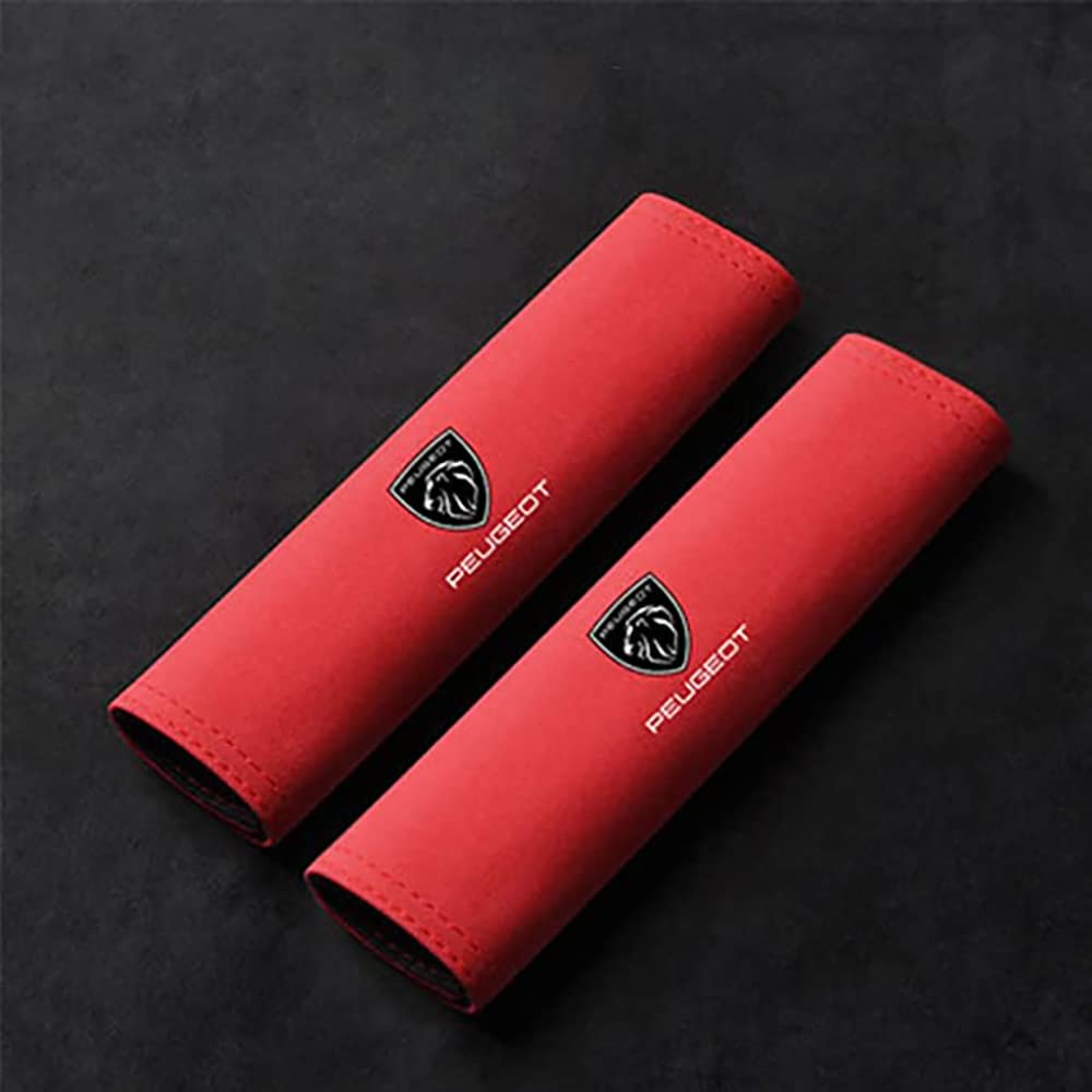 Copri Cinture Di Sicurezza Per Peugeot - 2 Pezzi, Imbottiti E Traspiranti - Foto 2