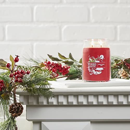 Yankee Candle Christmas Eve Scented, Signature 20Oz Large Jar 2-Wick Candle, Over 60 Hours Of Burn Time #TOP4