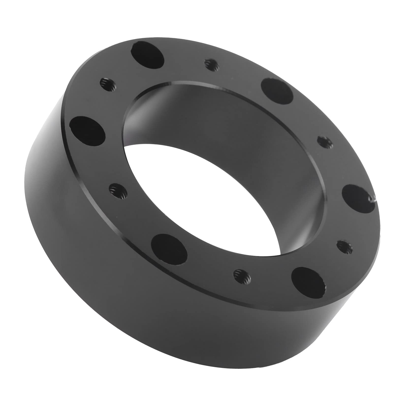 WNSC Steering Wheel Spacer 6-Hole, Black, Neoprene, 14.5 inches, Car Accessory
