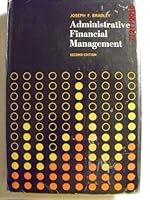 Administrative Financial Management. 0030894018 Book Cover