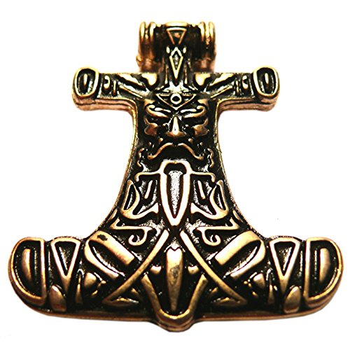 Marteau of Odin pendentif or à porter au quotidien pour affirmer son style unique