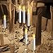 Flameless LED Taper Candle Lights, 12PCS Battery Operated Candles for Party, Classroom, Wedding, Christmas Decorations