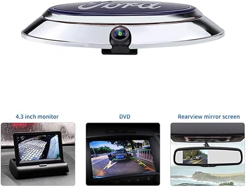 Miniatura 8 de Cámara de respaldo emblema del mercado de accesorios para F150 (2004-2014)F250 F350 F450 (2009-2014) Flex (2009-2012) Ranger 2012 CVBS  AHD Dual