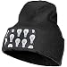 Produktbild Handgesten In Glühbirne Männer Frauen Stilvolle Serious Style Beanie Hut Slouchy Radfahren Hüte