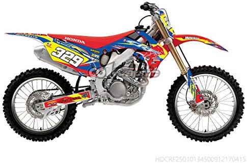 GRAPHICS DECALS STICKERS FULL KIT FOR HONDA CRF250R 2010-2013 CRF450R 2009-2012