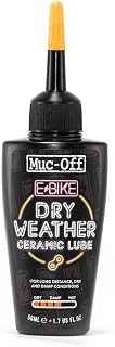 Muc-Off E-Bike Dry Chain Lube Dry Chain For Electric Bicycles, 1.7 fl oz (50 ml) [eBike Dry Chain Lube] [Genuine Japan Product]