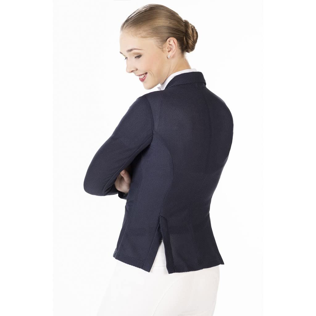 HKM Mesh Linda Veste de Tournoi, Bleu foncé (6900), Taille 38 Mixte