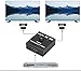 HDMI Switch, HDMI Switcher Splitter Distributor 1 in 2 Out 4K 3D DTS HD 1080p
