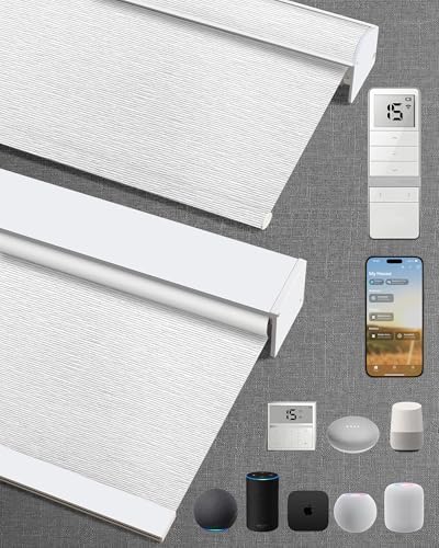 Kincmo Motorized Blinds with Remote, APP, Voice Control - 100% Blackout thumbnail 12