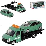 Aus Metall mit Plastikteilen, die Laderampe lässt sich bei dem Transporter anheben und absenken sowie nach vorne und hinten verschieben, somit lässt sich die Rampe direkt von dem PKW befahren.