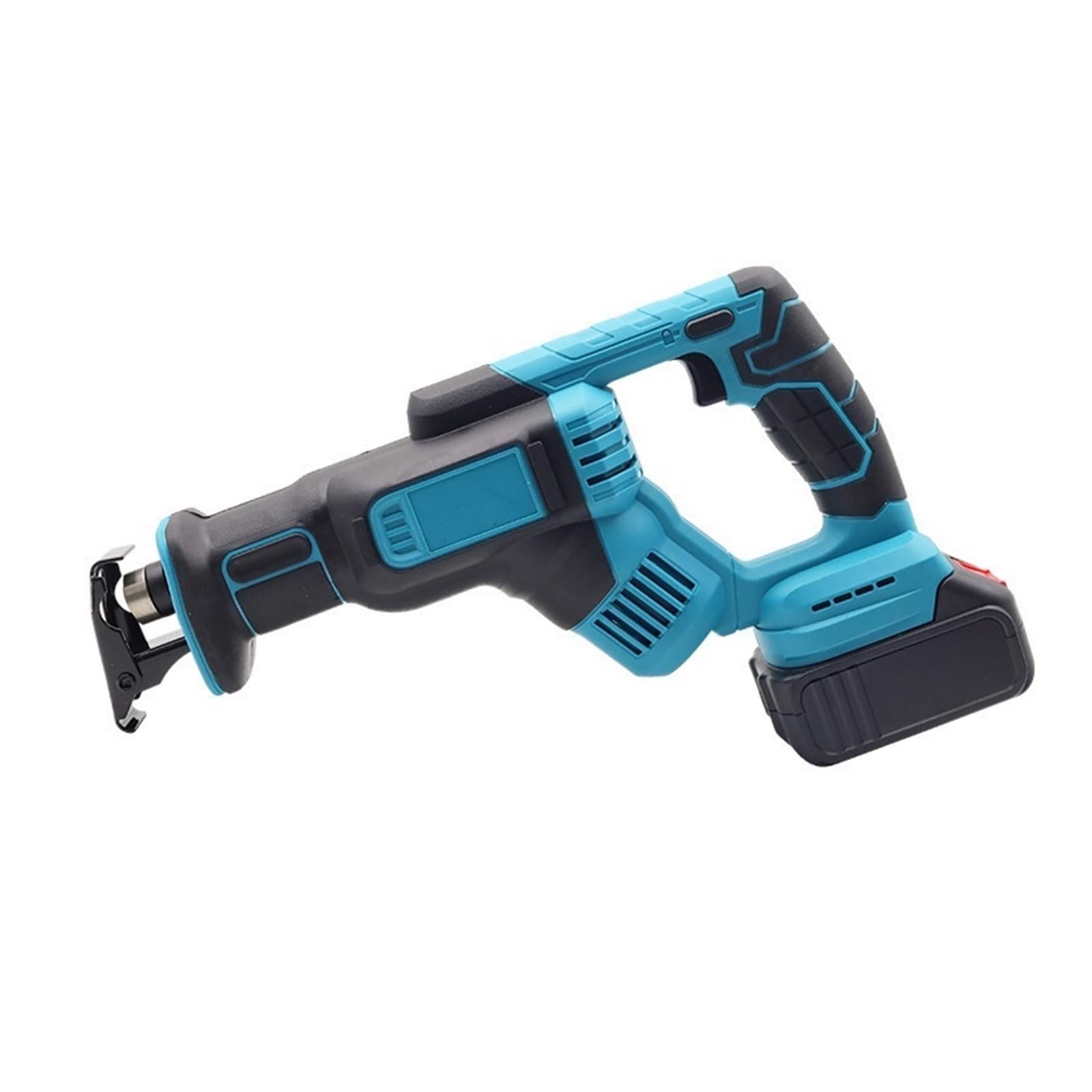Seghe circolari, Seghetto alternativo a batteria for il taglio di legno e metallo con 4 lame compatibili,per legno, plastica, metallo tenero(1battery)