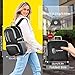 ZOMAKE Lightweight Packable Backpack, 35L Light Foldable Hiking Backpacks Water Resistant Collapsible Daypack for Travel(Black)