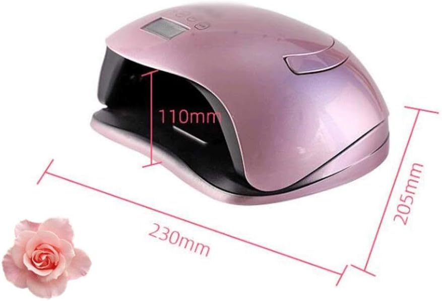 Nail lamp- Portable LED Nail Lamp, Compact Gel Nail Dryer Light Curing LED Gel Nail Polishes Professionally(OneColor)