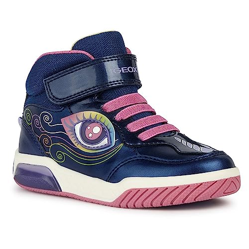 Geox Girl's Inek 7 (Toddler/Little Kid) Sneaker