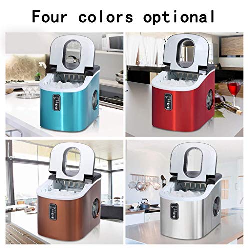 Fabricadora de hielo acero inoxidable 220V miniatura 5