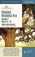 PEDIGREE RESOURCE FILE ( 1592970354 Book Cover