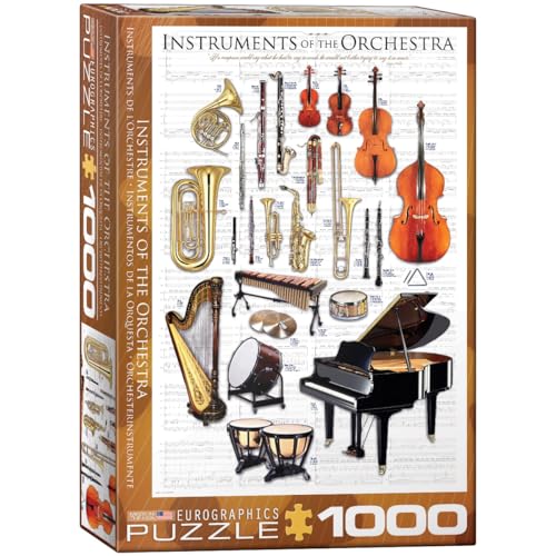 EuroGraphics Instruments of the Orchestra Puzzle (1000-Piece) (6000-1410) by EuroGraphics - Used condition - US$15.16