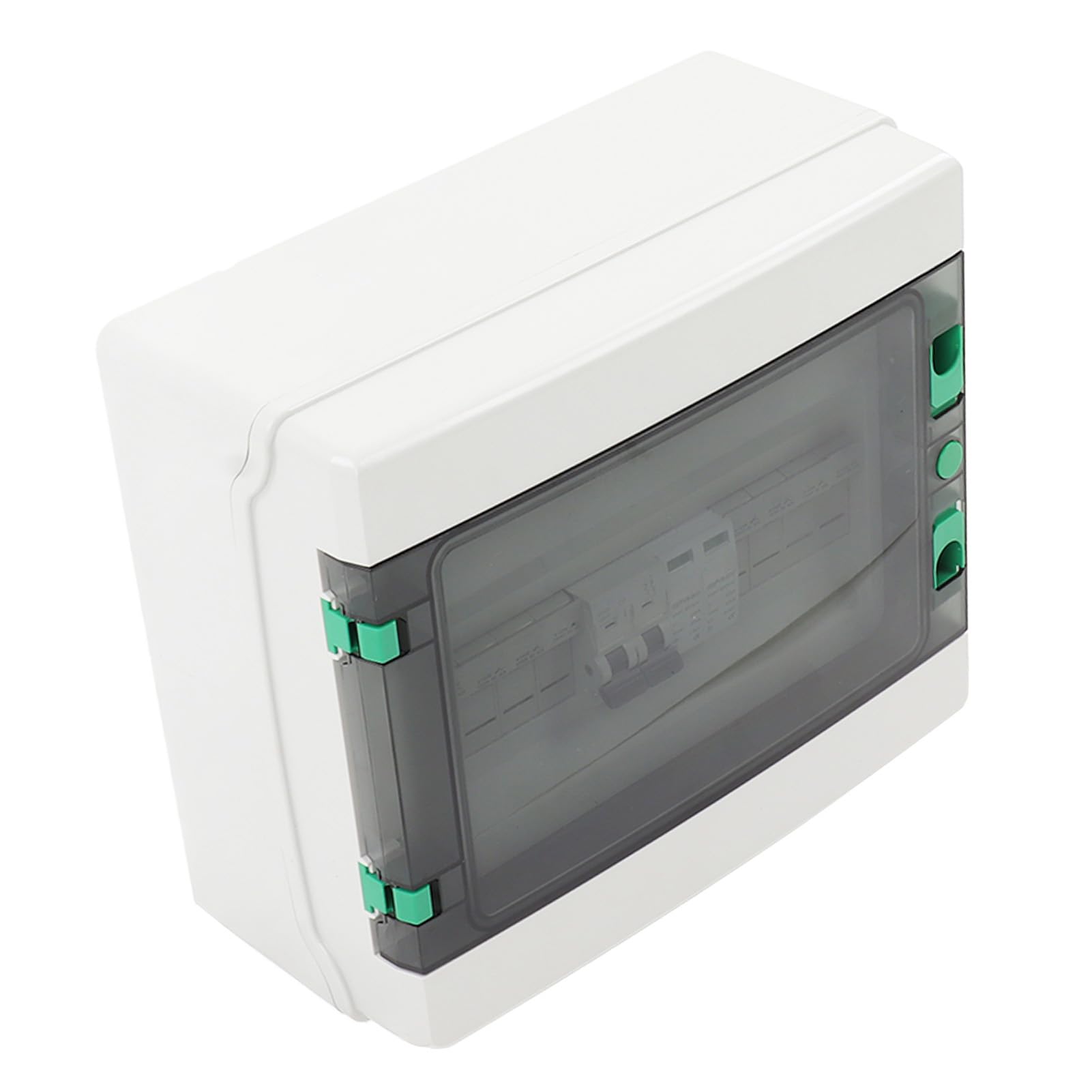 Oumefar Scatola Combinatrice Fotovoltaica Impermeabile IP65 con Fusibile CC e Interruttore per Sistemi di Energia Solare Materiale PVC Configurazione 4 in 1 Uscita