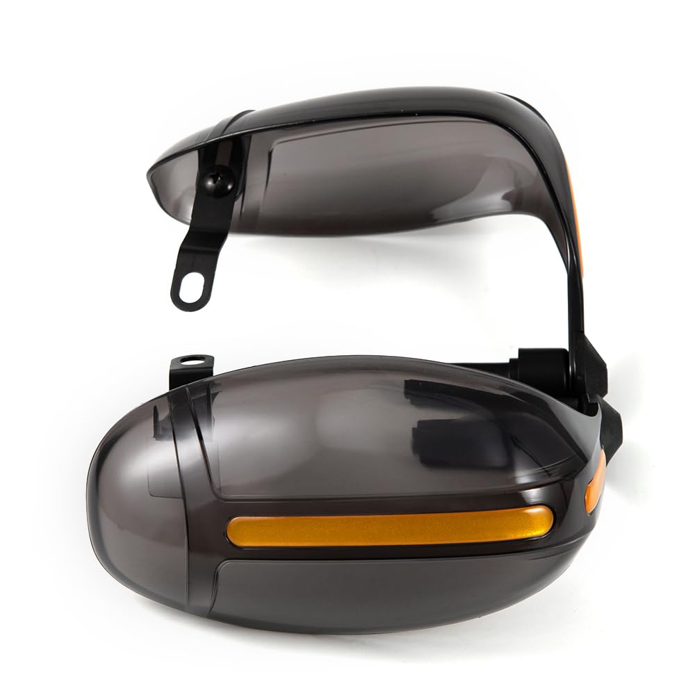 Guardamanos de la Motocicleta para e-Bike con Tornillos de 10 mm de Montaje Protector de la Mano Cubierta Scooter Manillar Parabrisas doblado Cubierta del Manillar