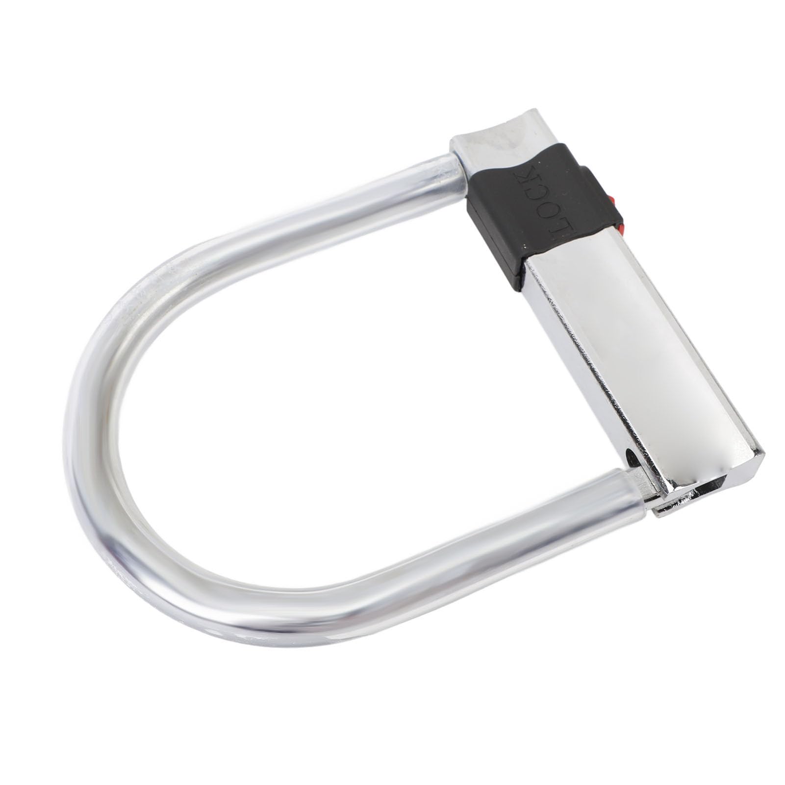 Bike U Lock Carbon Steel Anti Theft Hydrant Cutting Prevention Portable Security U Lock with 3 Keys for Electric Bikes Motorcycles Tricycles