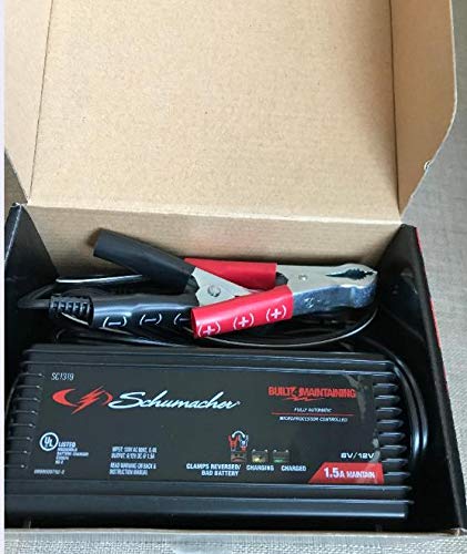 Fully Automatic Power Charger for 6 & 12 Volt Batteries, New