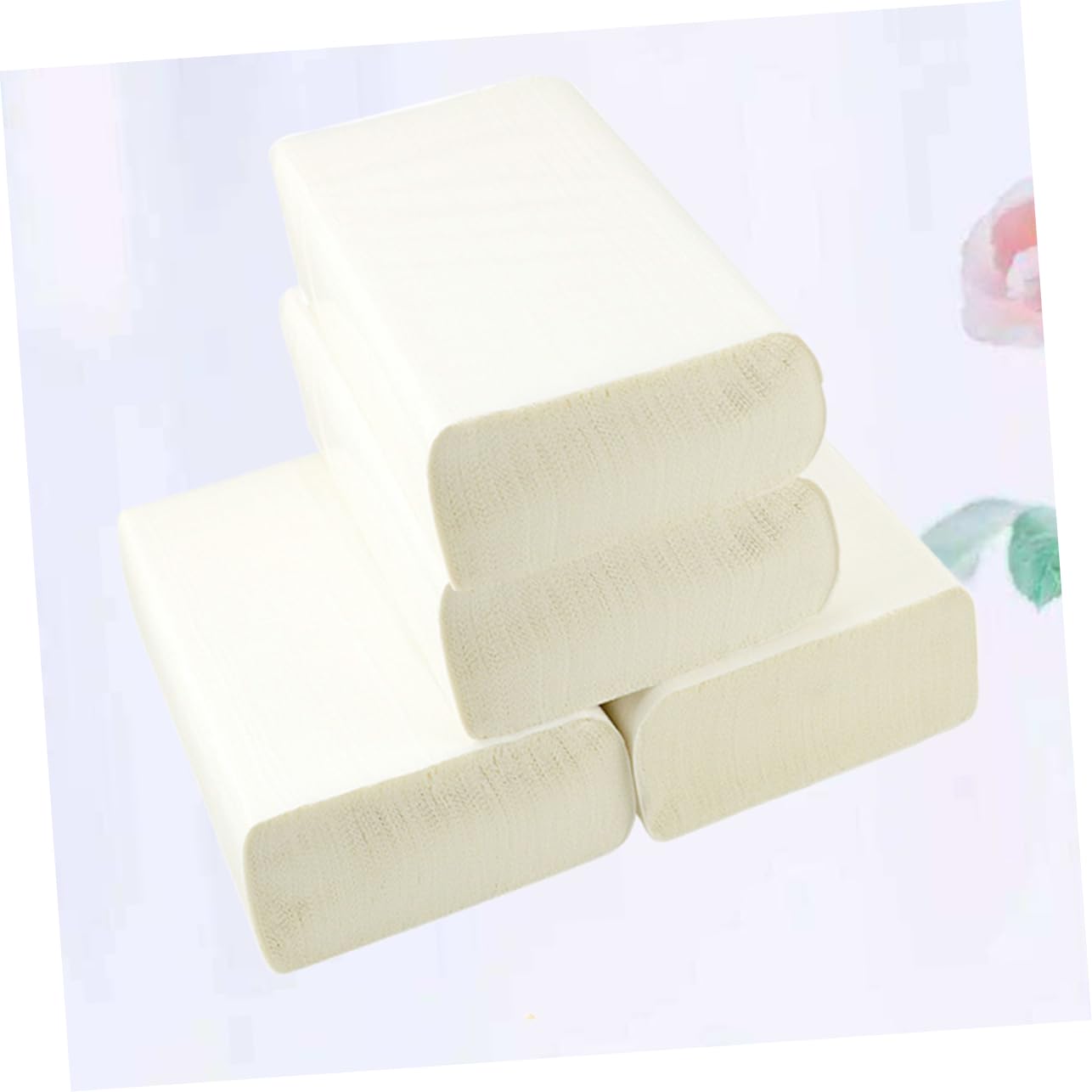 PLAFOPE Carta Assorbente da Cucina Spesso 4 Pezzi in Polpa di Legno Asciugamani di Carta Assorbenti senza Irritazione per Mani Casa Hotel