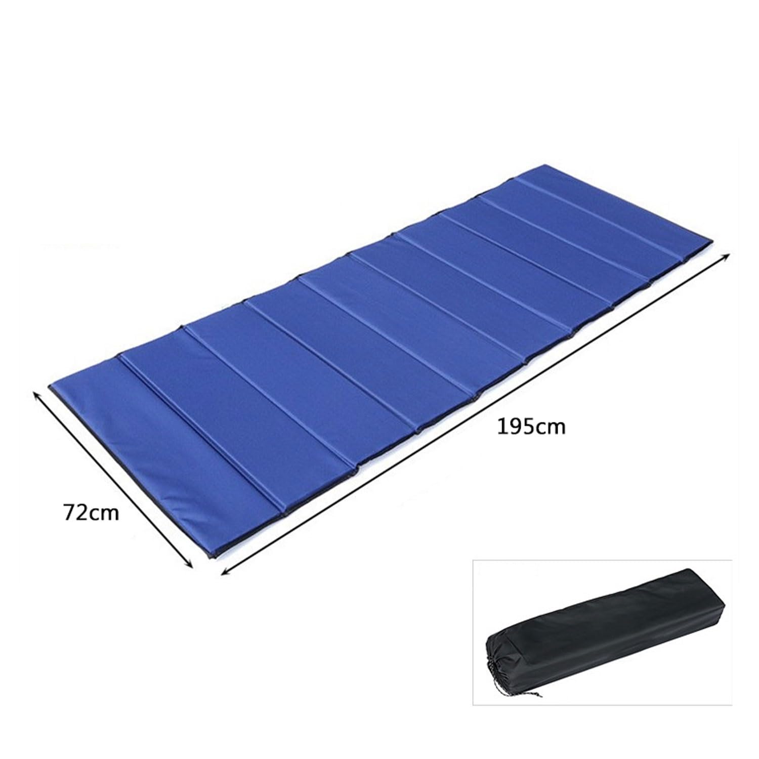 Multiusos para Cama de Camping Ligero Colchoneta de Dormir Colchoneta de Camping para Playa, Senderismo, Acampar, al Aire Libre, Incluye Bolsa de Transporte