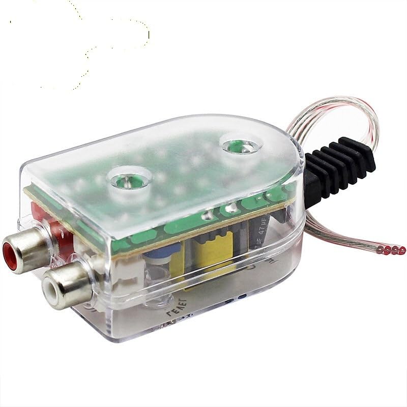Car Audio High to Low Converter/Subwoofer Adapter, Frequency Filter, Compatible with Original Stereo System, Model 103
