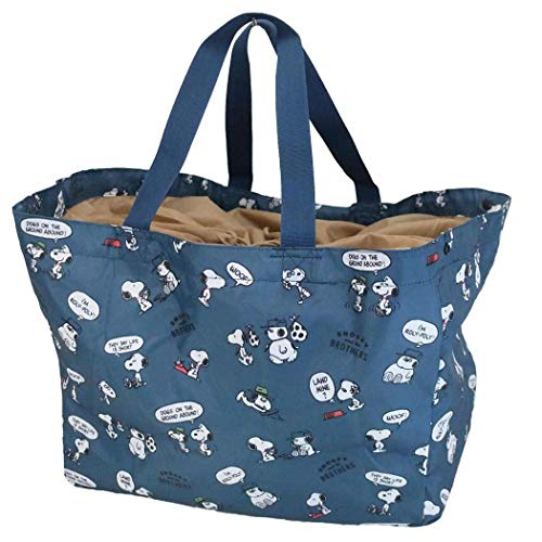 スヌーピー保温 保冷 レジかごショッピングバッグ/きょうだい ピーナッツ
