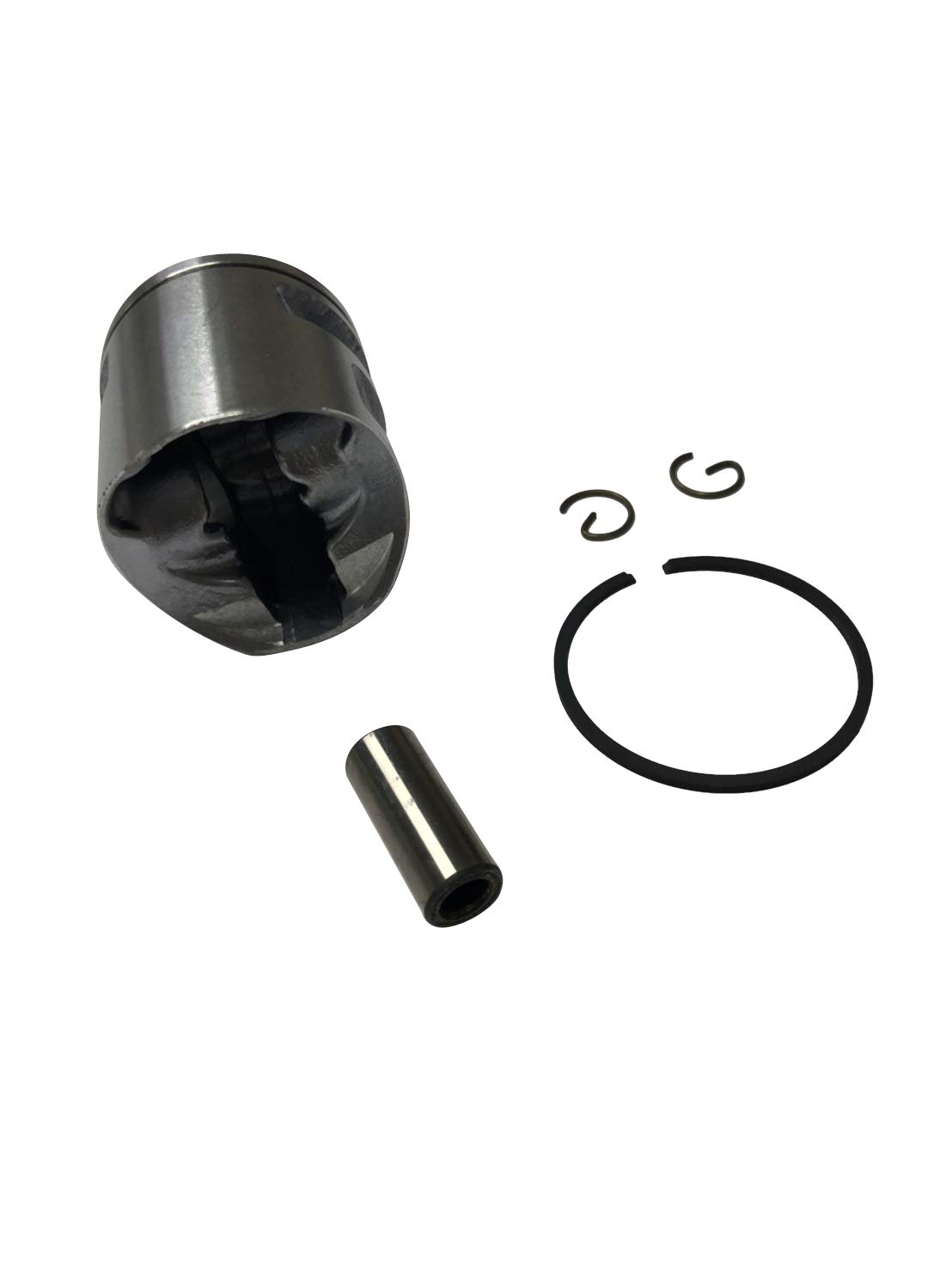 Kit de anillo de pistón de 41 mm, compatible con Husqvarna 435 435E 440e 440 E motosierra OEM 502625002 502625007