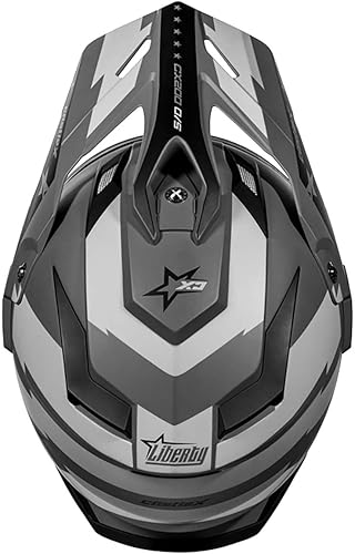 Miniatura 3 de Castle X CX200 Dual Sport - Casco eléctrico para nieve (negro mate, XS) Mate negro,Rojo brillante/Blanco/Negro,Carbón