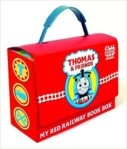 Thomas and Friends: My Red Railway Book Box (Bright & Early Board Books) book cover