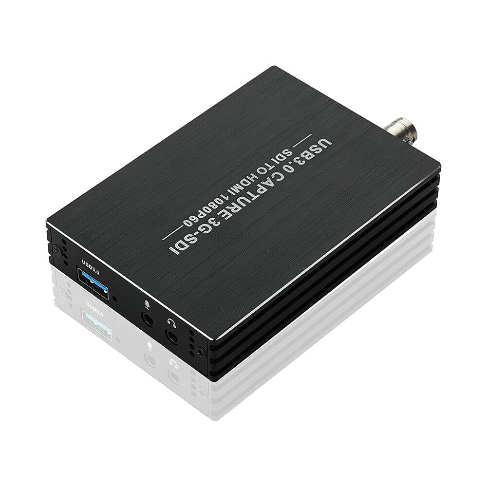 SDI Capture Card USB 3.0, Tobo SDI to USB 3.0 with HDMI Loopout, 1080P 60Fps SDI HDMI Video Audio Capture for Game Streaming Video Recording for Windows, Linux, OS X (USB-3.0-SDI) TD-817HVC-picture-8