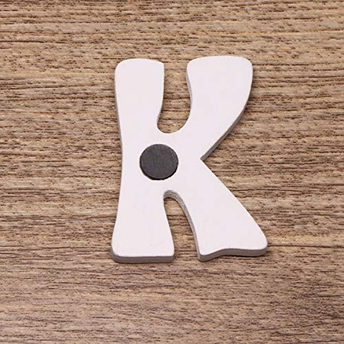 Penta Angel T-0845 26Pcs Wooden Magnets Fridge Letters Wood Large Magnetic Refrigerator Abc Alphabet Cute Spelling Learning thumb #5