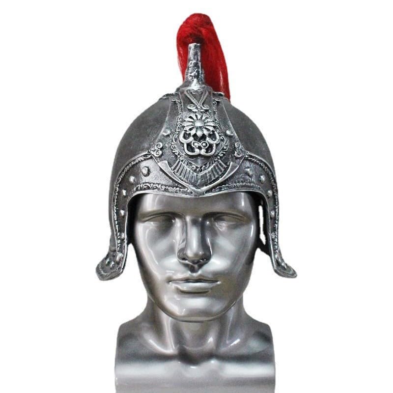 Starożytny rzymski wojownik kask generał czapka wojownik spartański wojownik głowa pancerz kask żywica Hallloween przebranie dla dorosłych