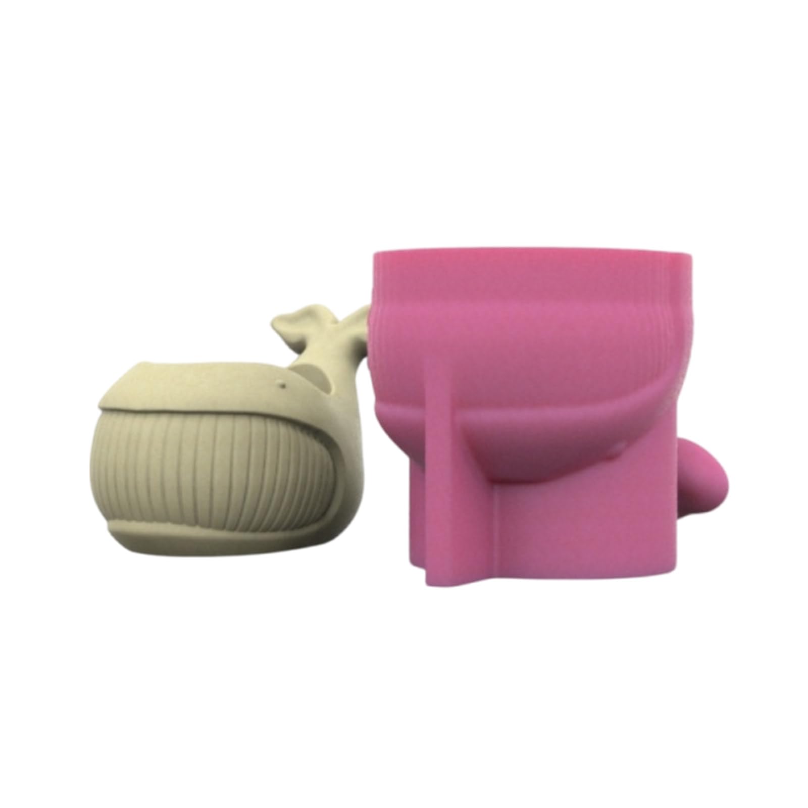 Moule en silicone baleine pour pot de fleurs et moulage de ciment