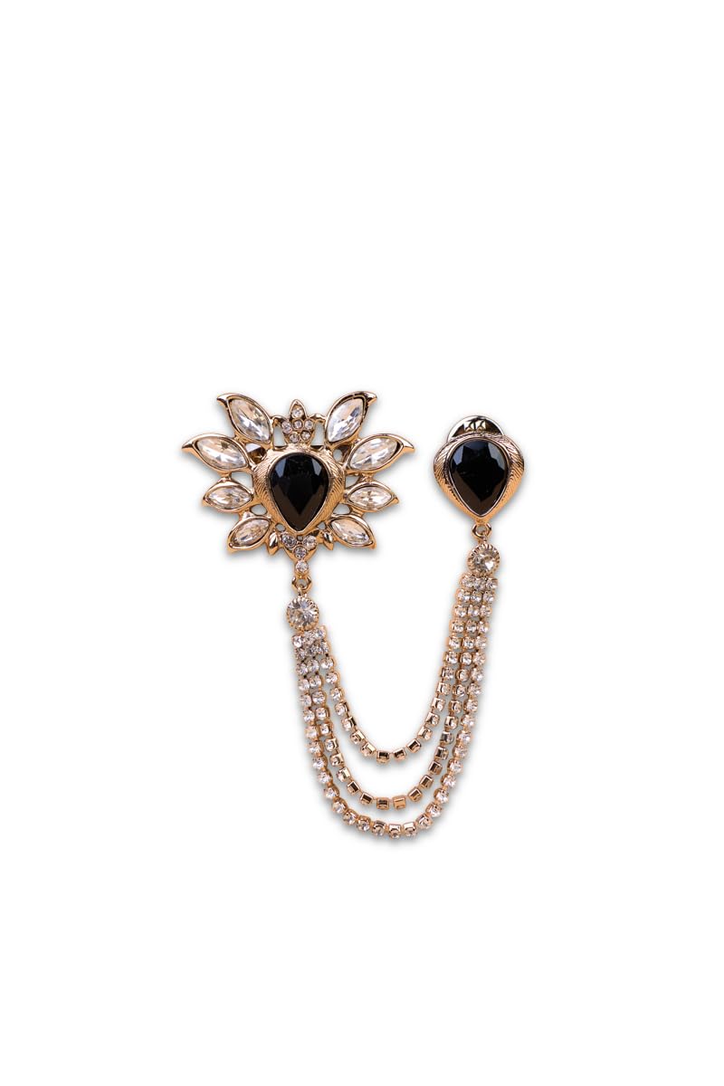 Black Classic Brooch-image-13