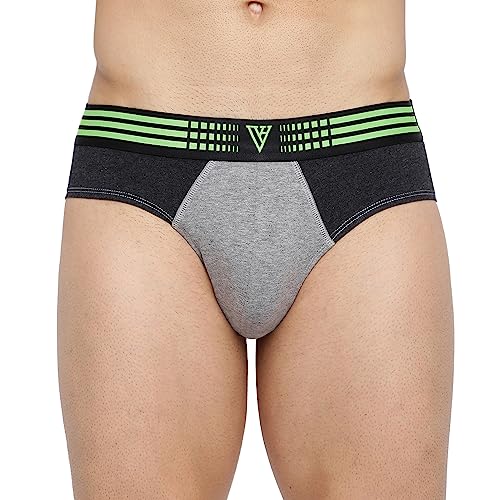 Van Heusen Men Briefs – Cotton Spandex – Anti Bacterial, Colour Fresh, Moisture Wicking