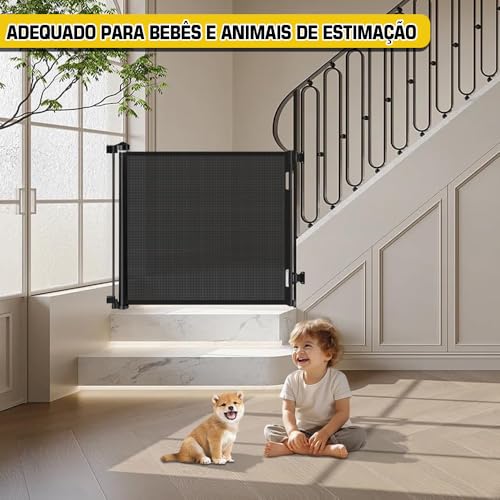 85cm x 150cm Grade para Cachorros, Tela Proteção Pet, Grade Tela de Proteção, Portao Pet, Portão pet