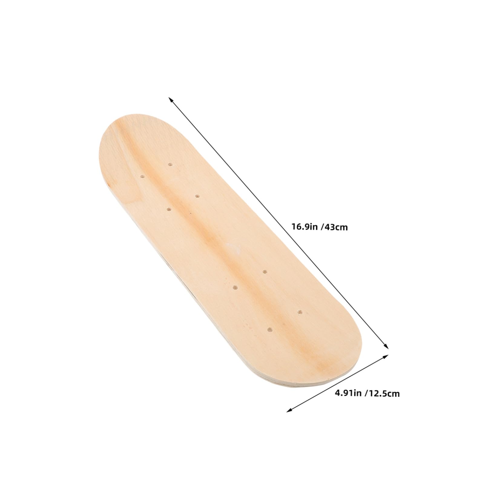 UPKOCH 3pcs Skateboard DIY Blank Skateboard per la pittura fai da te Pittura Pianura Ponti Dipinti Dipinti Tavole Dip