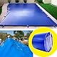 KAIHENG Planen-Reparaturband, 8cm x 5m, blau, wasserdicht, Planen-Reparaturband, Flicken, strapazierfähig, Reparaturband für Wohnmobil-Abdeckungen, Zelte für Reisen mit LKW und Wohnmobil