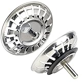 Especificaciones Tamaño: diámetro de rosca aplicable: 80 mm, diámetro de la junta: 54 mm y diámetro de la barra: 8 mm. Por favor, mide la parte superior de la válvula de drenaje antes de comprar