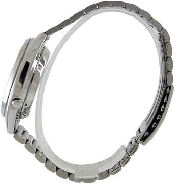 Seiko Men's SNXG47 Seiko 5 Automatic White Dial Stainless Steel Watch