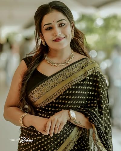 Image of Avantika Fashion Women's Kanjivaram Soft Silk Banarasi Sarees With Blouse Piece For Women