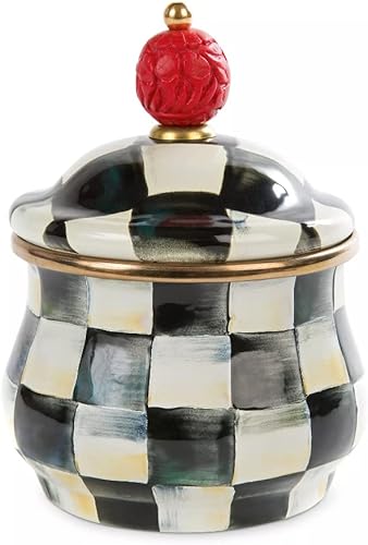 MacKenzie-Childs - Azúcar con tapa esmaltada