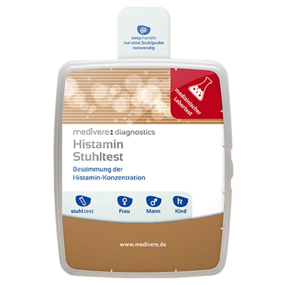 diagnosi di laboratorio media test delle feci istamine - determinazione affidabile del livello di istamina nell'intestino per aiutare con intolleranze e reazioni allergiche