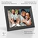 Aura Carver HD WiFi Digital Picture Frame, 10.1”, Add Photos with Aura App, Free Unlimited Storage - Wirecutter’s Pick for Best Digital Photo Frame 2022 - Gravel
