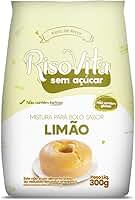 Mistura para Bolo de Limão Sem Açúcar, Sem Glúten e Sem Lactose - RisoVita - 300g